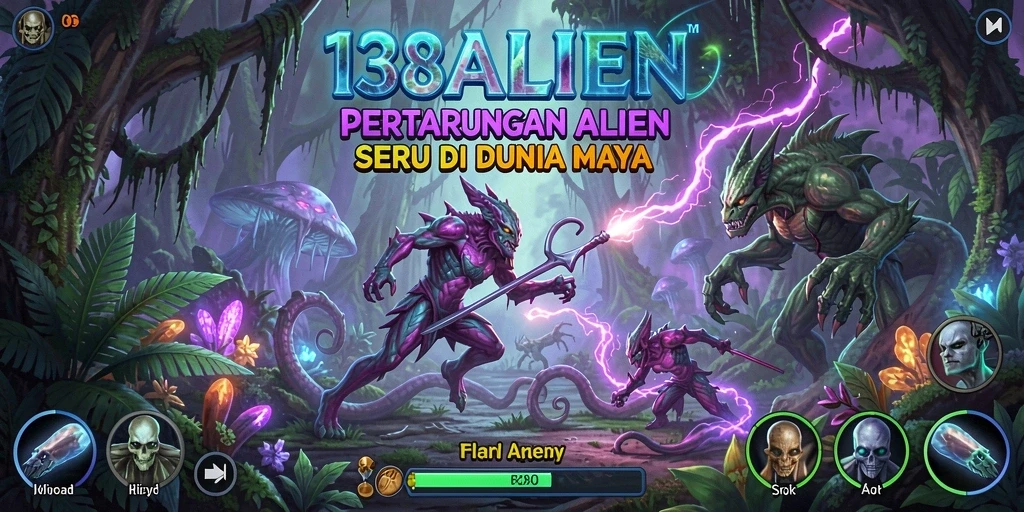 Gameplay seru dan karakter alien dari 138ALIEN.
