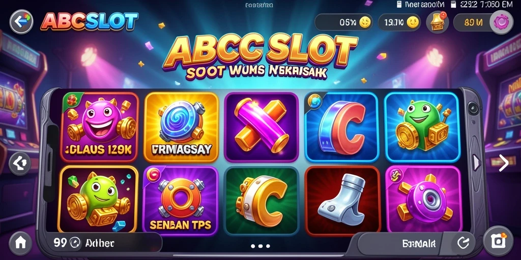 Screenshot gameplay ABCSLOT yang menampilkan aksi seru dan putaran slot.