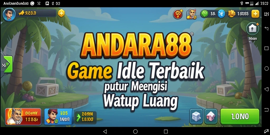 Tampilan menarik dari gameplay ANDARA88 yang penuh warna dan karakter unik.
