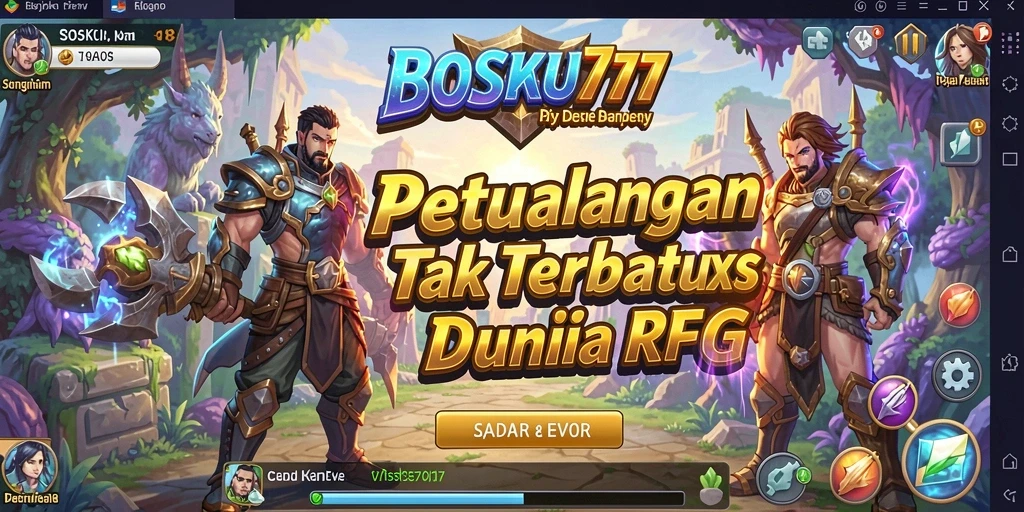 Gameplay seru dan grafis memukau dalam BOSKU777.