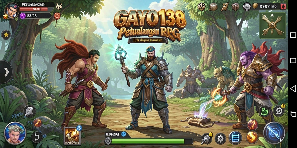 Tampilan gameplay GAYO138 yang menegangkan dan penuh aksi.
