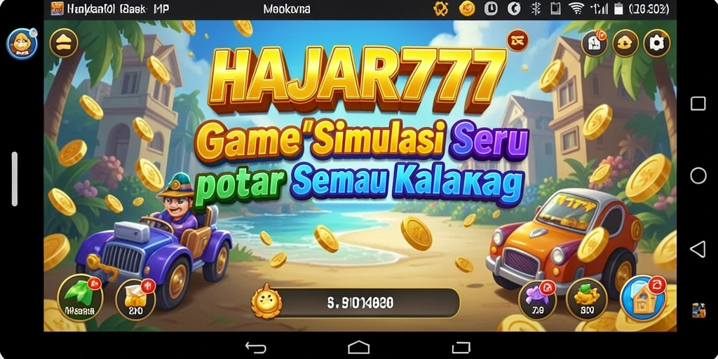 Tampilan gameplay menarik dari HAJAR777 yang penuh aksi dan petualangan.