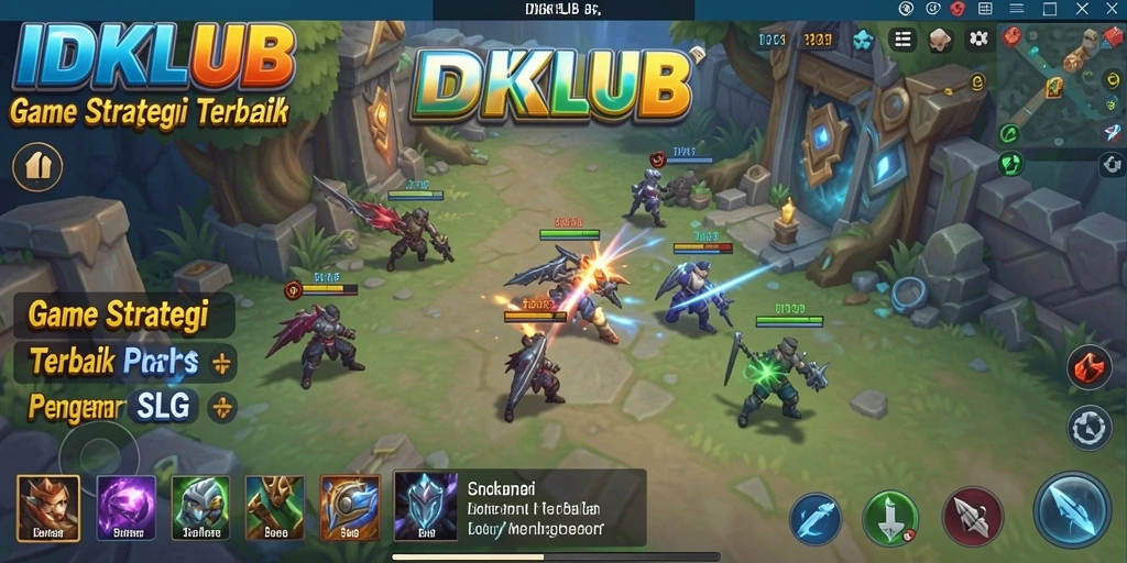 Tampilan gameplay menarik dalam IDKLUB dengan strategi mendalam.