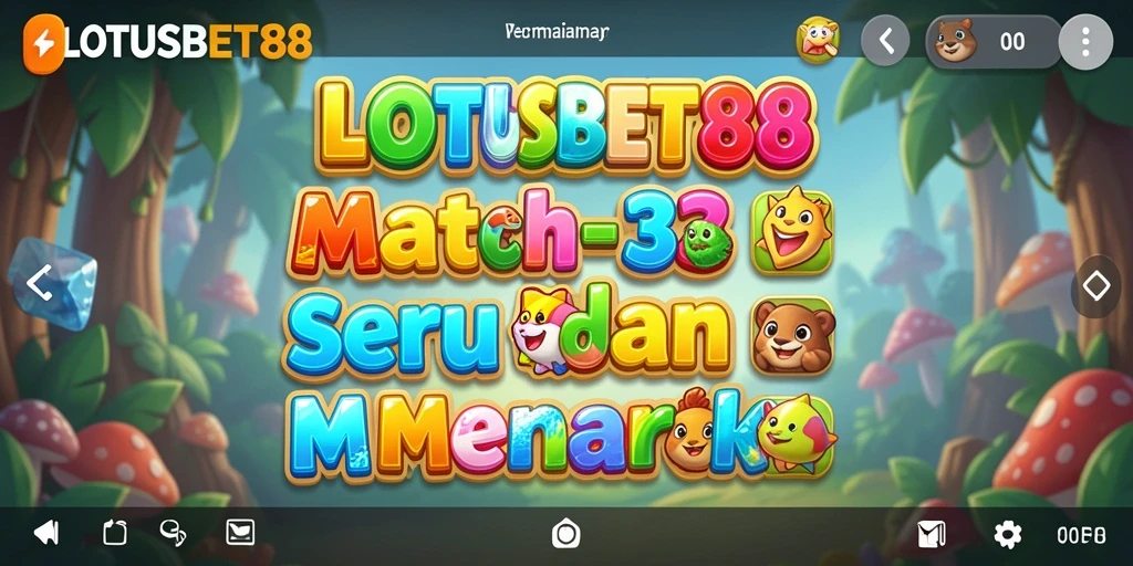 Tampilan gameplay LOTUSBET88 yang penuh warna dan menarik.