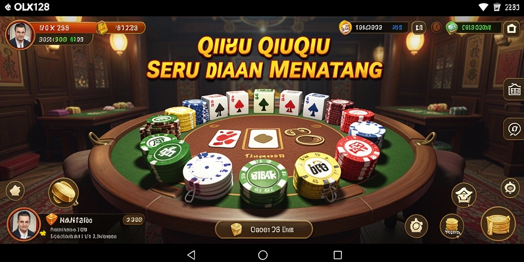 Tampilan gameplay seru dan interaktif di OLX128.