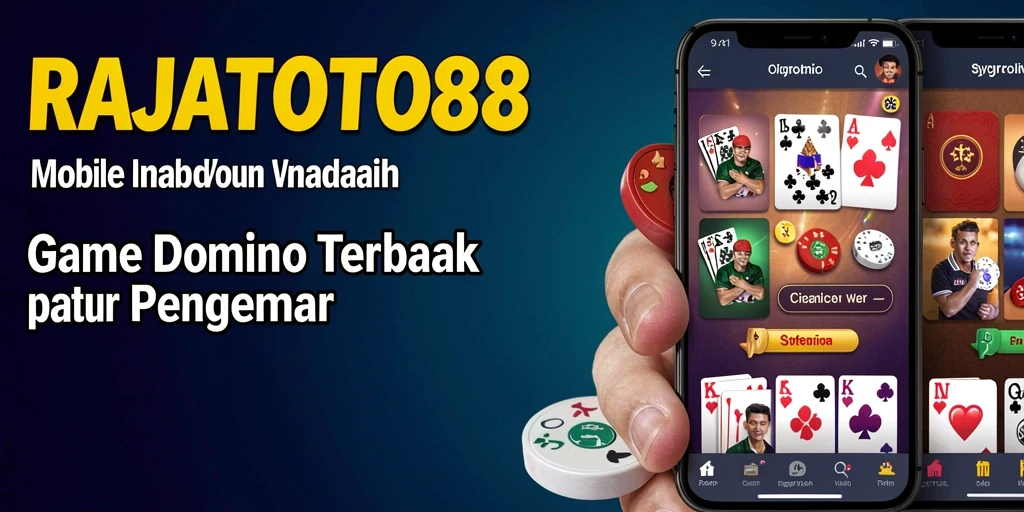 Tampilan menarik dari gameplay Domino RAJATOTO88 yang seru.