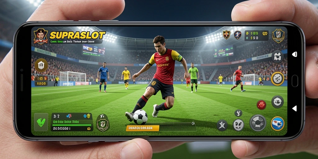 Tampilan gameplay SUPRASLOT yang mendebarkan dan realistis.