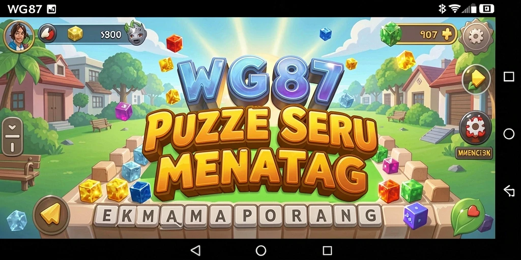 Screenshot gameplay WG87 yang menampilkan tantangan Puzzle yang menarik.