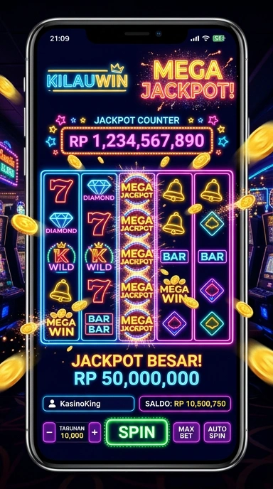 Tampilan utama aplikasi kilauwin dengan berbagai pilihan aplikasi.